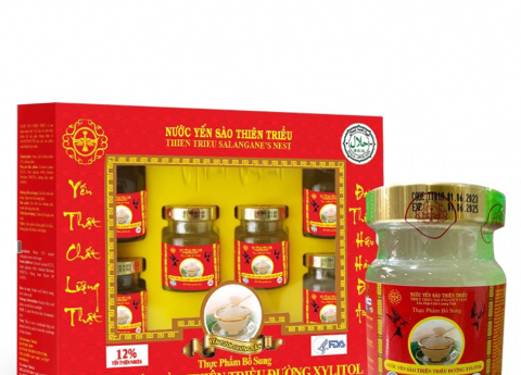 Tổ yến được chưng từ đường Xylitol có lợi cho sức khỏe