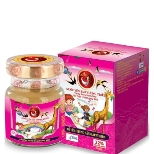 Yến Sào Chưng Sẵn HAPPY KIDS